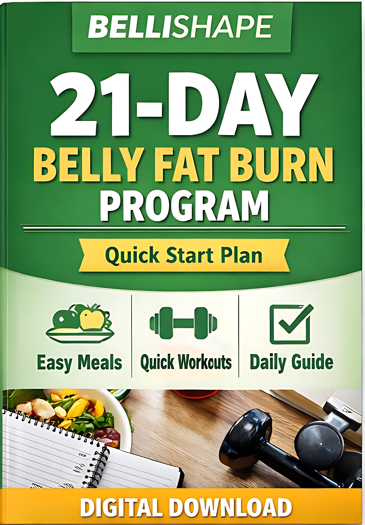 21-Day Belly Fat Burning Program (Digital Download)